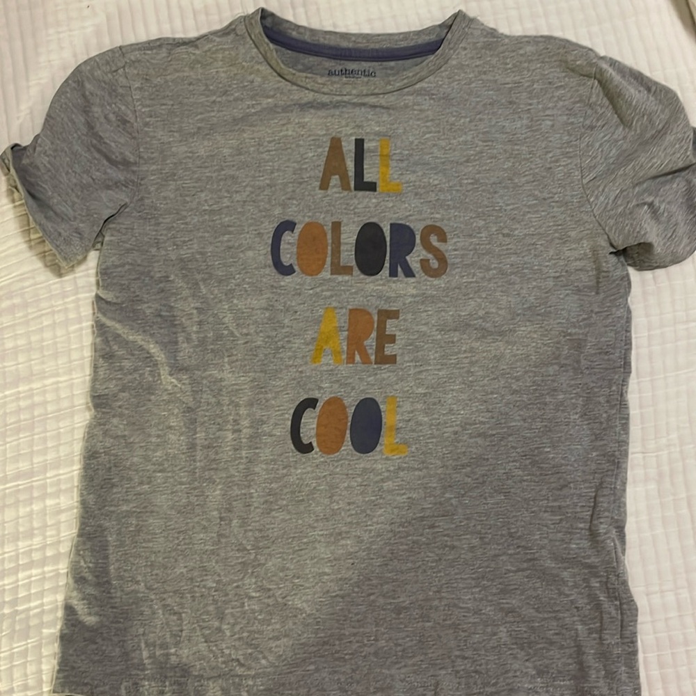 Boys graphic tshirt - All Colors Are Cool
